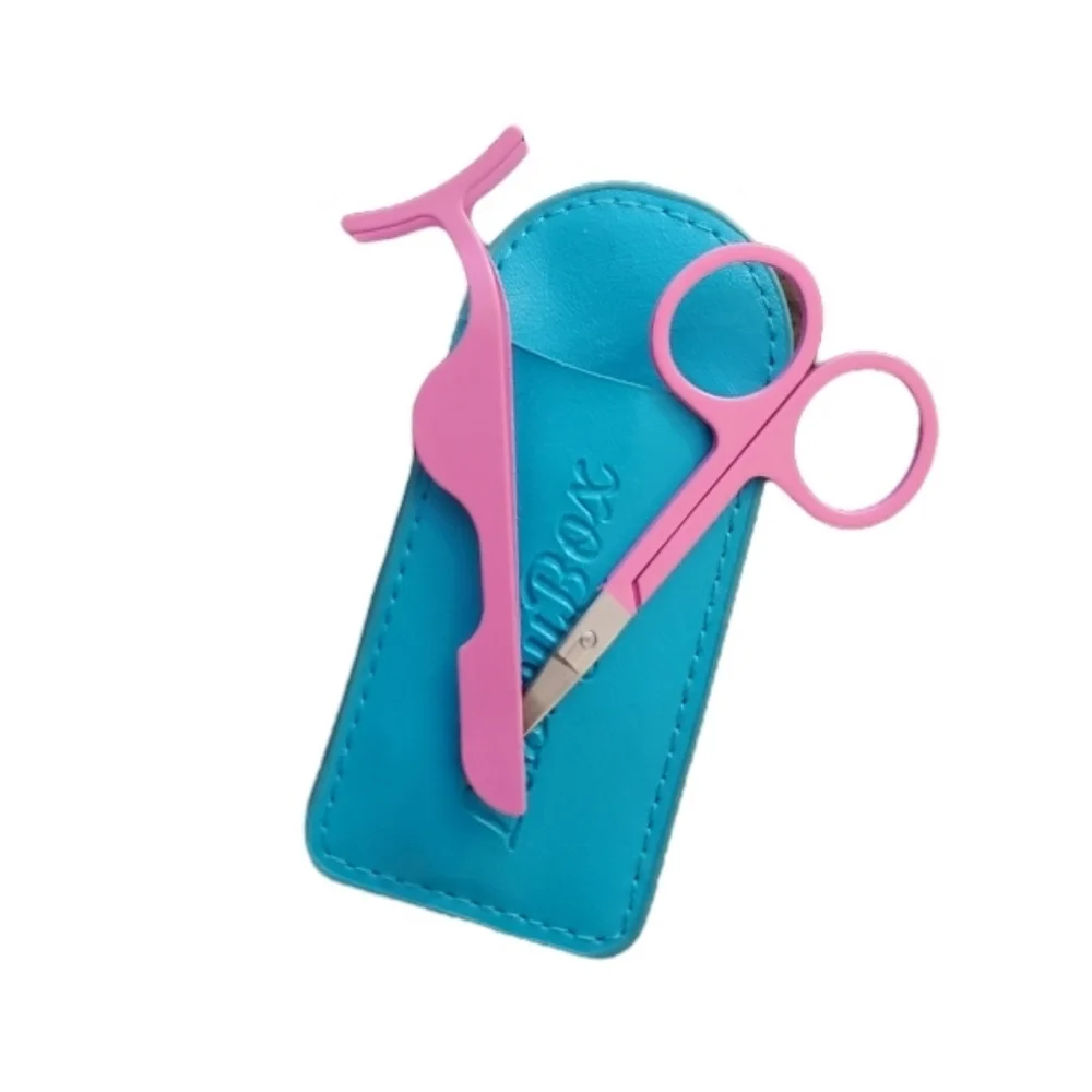 5/25 Lashy box pink eyelash scissors and eyelash applicator NEW